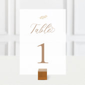 ニュートラルボホベビーブランチ招待状テーブル番号 テーブルナンバー