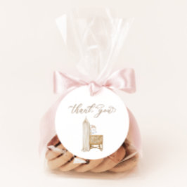 ニュートラルボホベビーブランチ招待状メッセージカード フェイバータグ