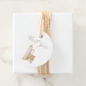 ニュートラルボホベビーブランチ招待状メッセージカード フェイバータグ (インサイチュ)