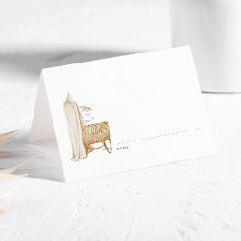 ニュートラルボホベビーブランチ プレイスカード