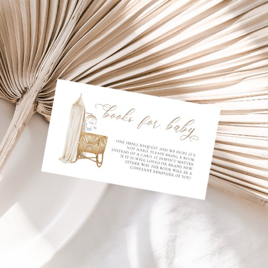 ニュートラルボホベビーブルンチブックスフォーベビー エンクロージャーカード