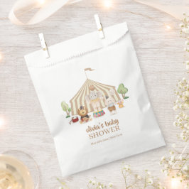 ニュートラルボホマジカルサファリサーカスベイビーシャワー フェイバーバッグ