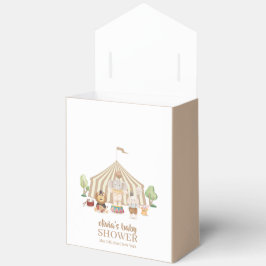 ニュートラルボホマジカルサファリサーカスベイビーシャワー フェイバーボックス