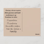 ニュートラルボホ写真大学卒業2024 ポストカード (裏面)