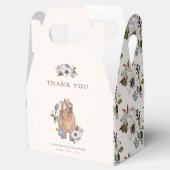 ニュートラルボホ子供部屋ベビーシャワーありがとう フェイバーボックス (オープン)