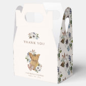 ニュートラルボホ子供部屋ベビーシャワーありがとう フェイバーボックス (オープン)