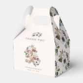 ニュートラルボホ子供部屋ベビーシャワーありがとう フェイバーボックス (正面サイド)