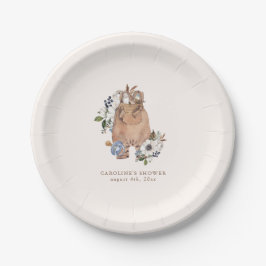 ニュートラルボホ子供部屋ベビーシャワー ペーパープレート