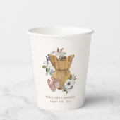 ニュートラルボホ子供部屋ベビーシャワー 紙コップ (裏面)