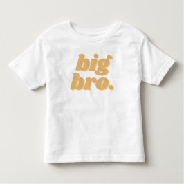 ニュートラルボホ「ビッグbro」マッチング兄弟姉妹 トドラーTシャツ