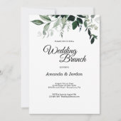 ニュートラルボ結婚タニックブランチ招待状 招待状 (正面)