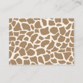 ニュートラルママとベビーキリンベビー本 エンクロージャーカード (裏面)