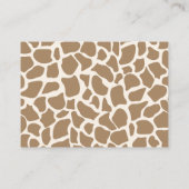 ニュートラルママ&ベビーキラフェおむつラッフル エンクロージャーカード (裏面)