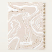 ニュートラルミニマリストデイリープランナー プランナー手帳 (裏面)