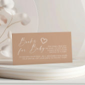 ニュートラルミニマリストベビー エンクロージャーカード