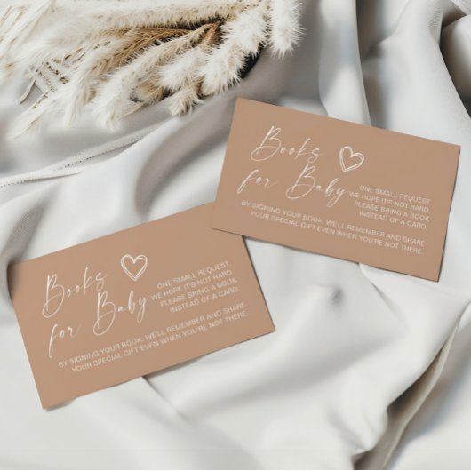 ニュートラルミニマリストベビー エンクロージャーカード