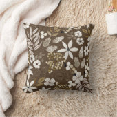 ニュートラルミニマリストベージュコージー クッション (ブランケット)