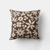 ニュートラルミニマリストベージュコージー クッション (裏面)