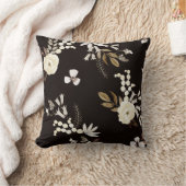 ニュートラルミニマリストベージュコージー クッション (ブランケット)