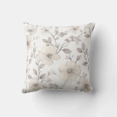 ニュートラルミニマリストベージュコージー クッション (裏面)