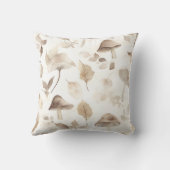 ニュートラルミニマリストベージュコージー クッション (裏面)