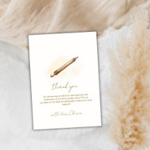 ニュートラルミニマリストペストリーシェフベビーシャワー