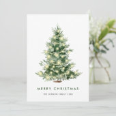 ニュートラルミニマリストBohoクリスマスコンポジション シーズンカード (スタンド正面)