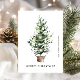 ニュートラルミニマリストBohoクリスマスコンポジション シーズンカード