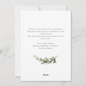 ニュートラルミニマリストBohoクリスマスコンポジション シーズンカード (裏面)