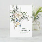 ニュートラルミニマリストBohoクリスマスコンポジション シーズンカード (スタンド正面)