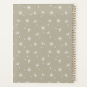 ニュートラルミニマルカスタマイズ可能プランナー プランナー手帳 (裏面)