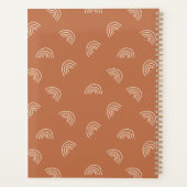 ニュートラルミニマルボホカスタマイズ可能プランナー プランナー手帳 (裏面)