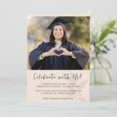 ニュートラルミニマル写真卒業 招待状 (スタンド正面)