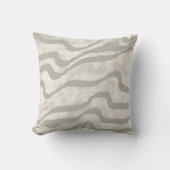 ニュートラルモダンストライプベッドルームリビングルーム クッション (正面)