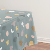 ニュートラルモダンテラゾパターンテーブルクロス テーブルクロス (インサイチュ)