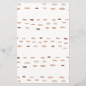 ニュートラルモダンベビーシャワーママまたはパパのゲーム (裏面)