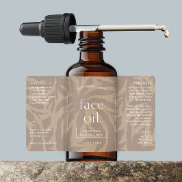 ニュートラルモダンベージュ2 OZドロッパーボトルラベル ラベル