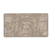 ニュートラルモダンベージュ2 OZドロッパーボトルラベル ラベル (正面)