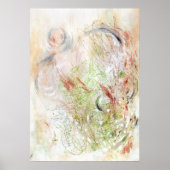 ニュートラルモダンミニマル抽象芸術アートポスター ポスター (正面)