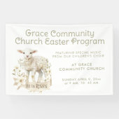 ニュートラルラム | イースタープログラム招待状 横断幕 (横)