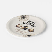 ニュートラルリトルグール誕生日 ペーパープレート (アングル)