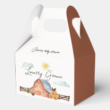 ニュートラルローカルグロウンファームバーンベビーシャワー