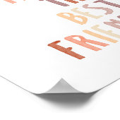 ニュートラル姉妹は友達最高ののプリントを作る ポスター (角)