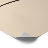 ニュートラル抽象芸術シェイプウォールアート ポスター (角)