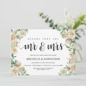 ニュートラル春の結婚式リハーサルディナー招待状 招待状 (スタンド正面)