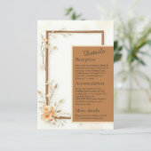 ニュートラル植物性アク結婚セント エンクロージャーカード (スタンド正面)