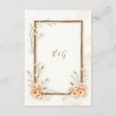 ニュートラル植物性アク結婚セント エンクロージャーカード (裏面)