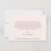 ニュートラル水縁ど色モダン事業 サンキューカード (裏面)