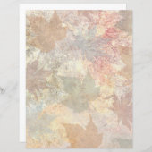 ニュートラル秋と秋テクスチャースクラップブック紙 (正面/裏面)