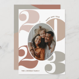 ニュートラル級数1写真新年おめでとう シーズンカード